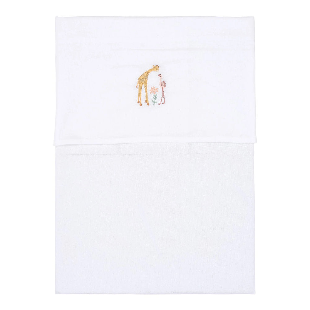 Lenzuolo per lettino 110x140cm - 100% Cotone Biologico