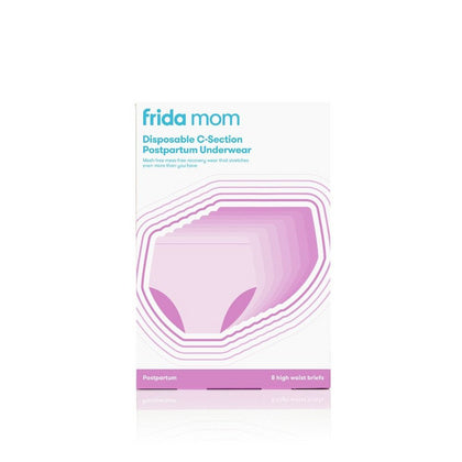 Slip Monouso Post-Parto a Vita Alta in Microfibra (Set da 8 Pezzi) - Comfort e Protezione Cicatrice