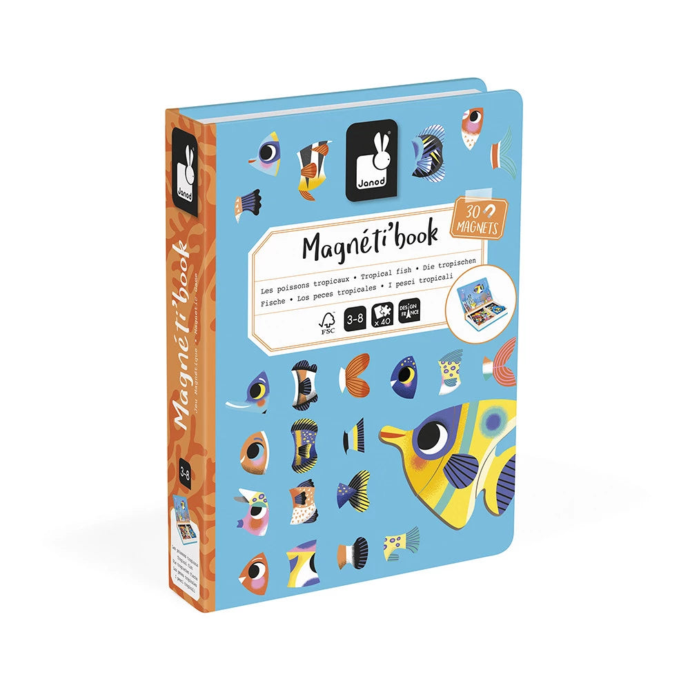 Magneti'Book Libro magnetico - Con sticker magnetici