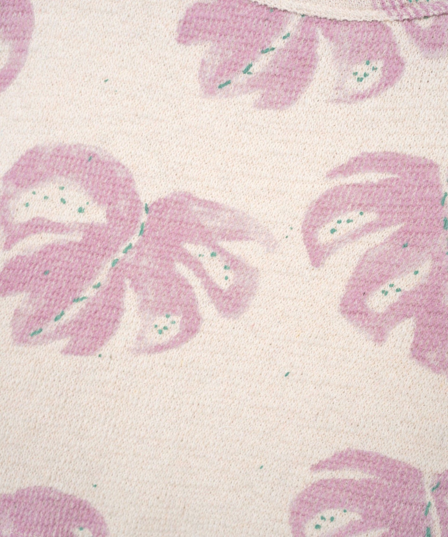FELPA IN MAGLIA DECORATA STAMPATA