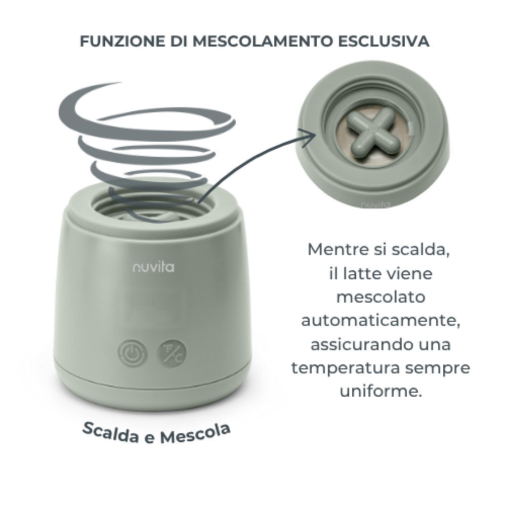 Scaldabiberon portatile universale con funzione Scalda e Mescola Mix70 - 1164