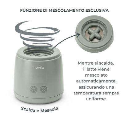 Scaldabiberon portatile universale con funzione Scalda e Mescola Mix70 - 1164