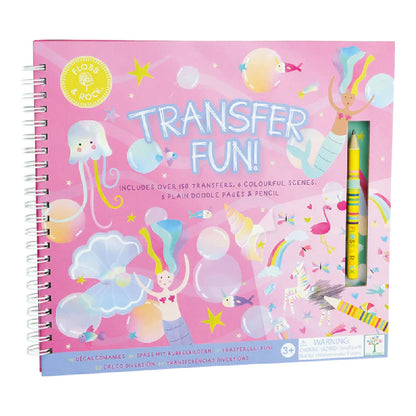 Album Gioco con Decalcomanie Magiche 'Transfer Fun' (150+ Trasferibili)
