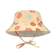 Cappello reversibile 50+uv flowers vanilla