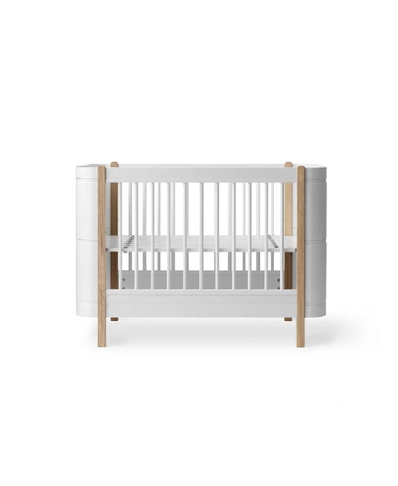 Lettino evolutivo Mini+ con Junior Kit (0-9 anni) - In legno di betulla