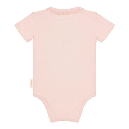 Body maniche corte in Cotone Biologico - Pink Blossom