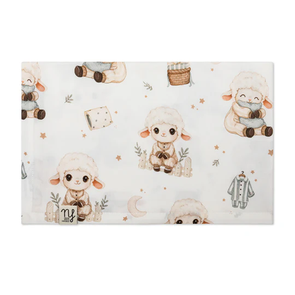 Mussola Neonato in 100% Bamboo Organico - Made in Italy - 90x70cm