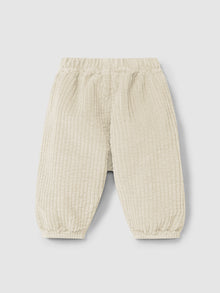 Pantaloni pull-up in velluto a coste - 100% cotone biologico