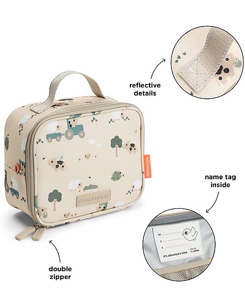 Mini Borsa Termica Porta Pranzo - (2,8 Litri) in Poliestere Riciclato OEKO-TEX®