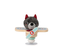 Peluche in aereo oscillante