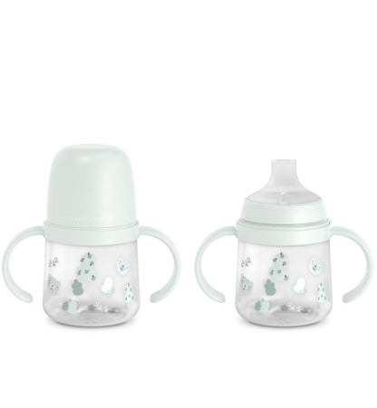 Biberon con Manici Fosforescenti Suavinex Wild&Free - Dai 4 mesi