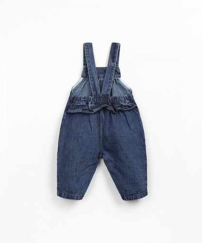 Salopette effeto denim - 100% Cotone