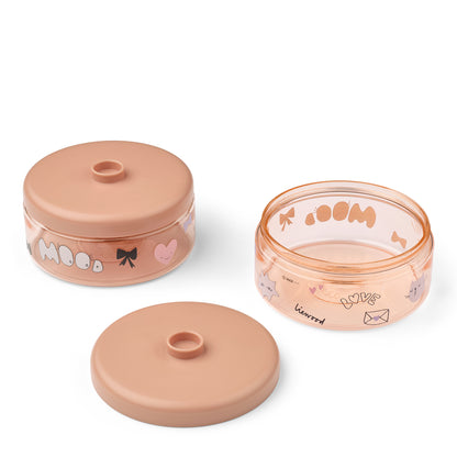 Set 2 Contenitori Pappa in Tritan Impilabili Dominique - 500ml
