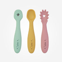 Set posate d'apprendimento in silicone