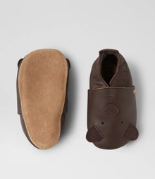 Scarpine Soft Sole Orsetto Cioccolato