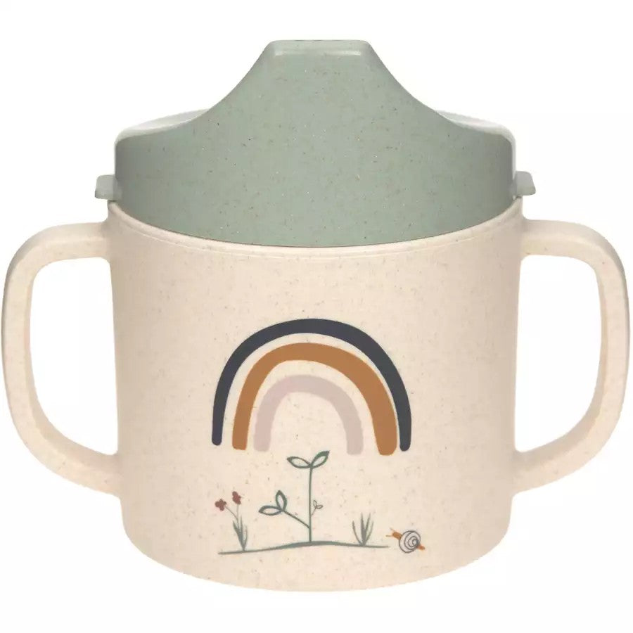 Tazza con beccuccio e manici - In cellulosa