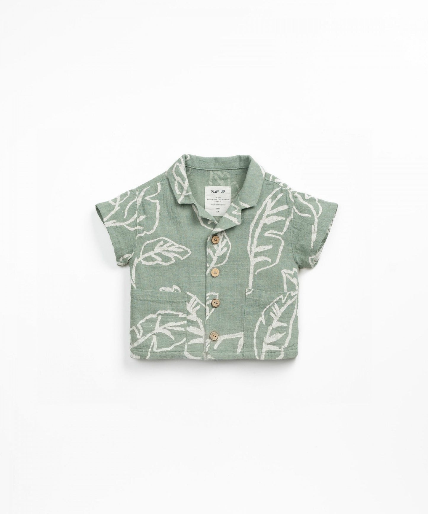 Camicia in tessuto stampato