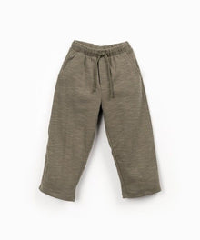 PANTALONI RIB DI MAGLIA FIAMMA
