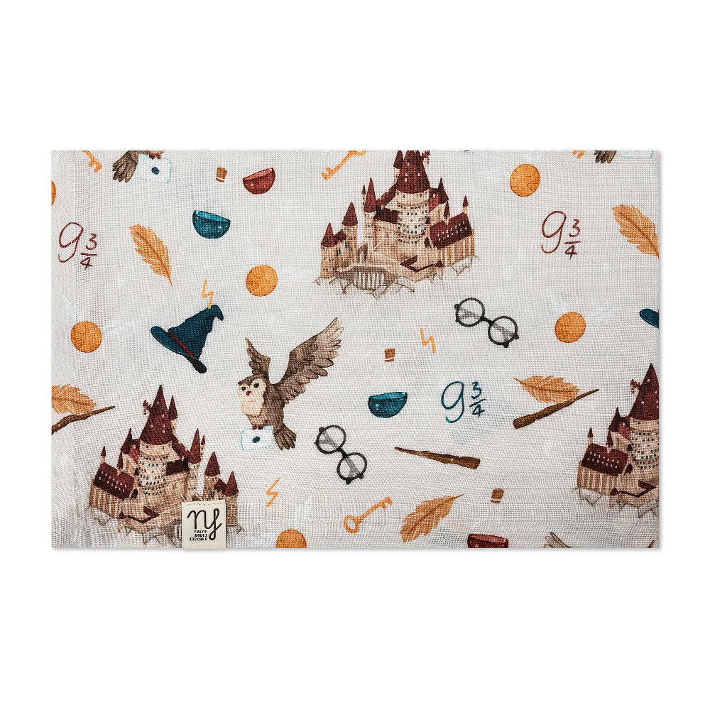 Mussola Neonato in 100% Bamboo Organico - Made in Italy - 90x70cm