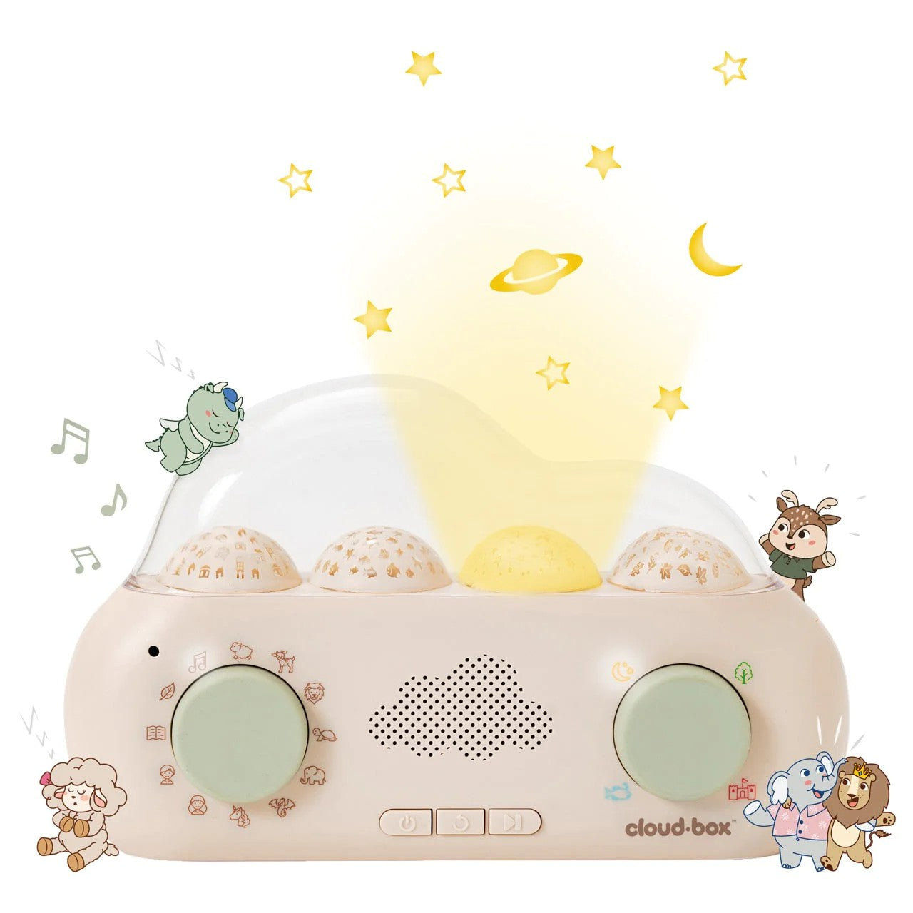 Cloud Box racconta storie con proiettore
