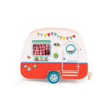 Roulotte in legno con accessori - dai 3 anni