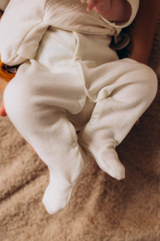 Tutina con Piedini in lana merino e seta (85% Lana Merino, 15% Seta Certificata Oeko-Tex)