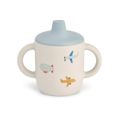 Tazza in Silicone Neil con Beccuccio e Manici -Ideale per Bambini