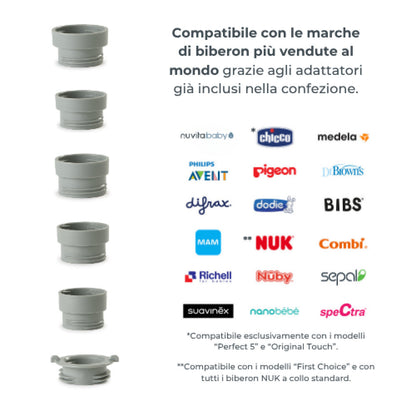 Scaldabiberon portatile universale con funzione Scalda e Mescola Mix70 - 1164