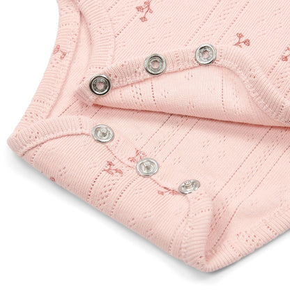 Body smanicato in cotone Bio - Fairy Flowers