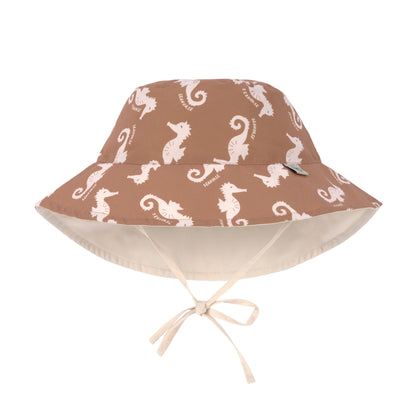 Cappellino estivo Reversibile con Laccetti  - Seahorse Caramel