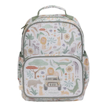 Zainetto per Bambini 'Safari Friends' con Tasche Portaborraccia e Targhetta Nome