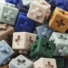 Mattoncini per costruzioni in silicone - 50 pezzi