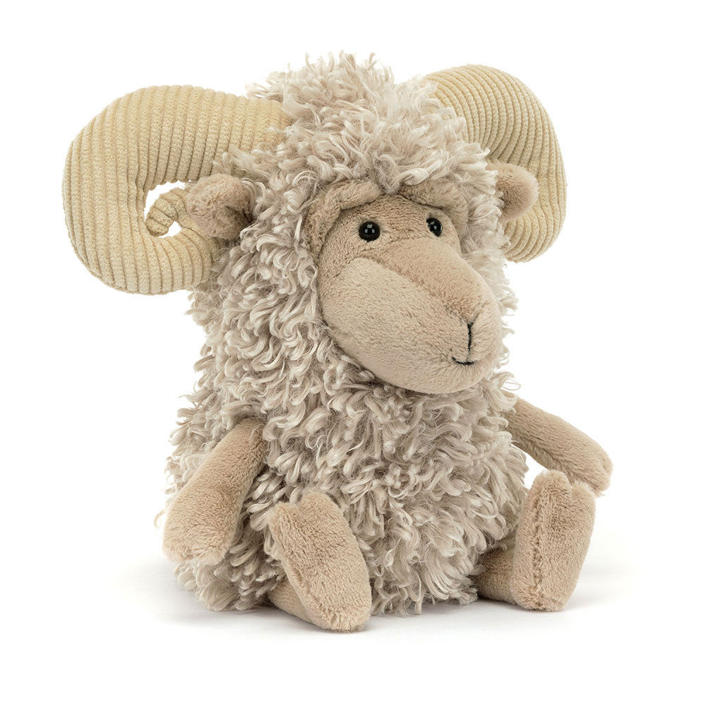 Peluche morbido pecora ramsley