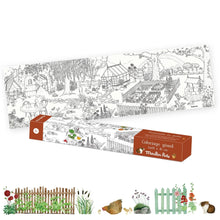 Poster gigante da colorare - giardiniere