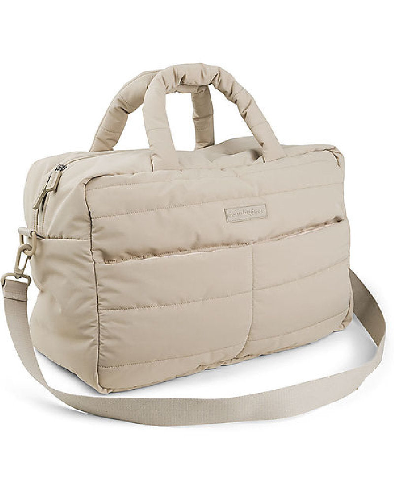 Borsa Cambio Trapuntata con Fasciatoio Portatile - in Poliestere Riciclato