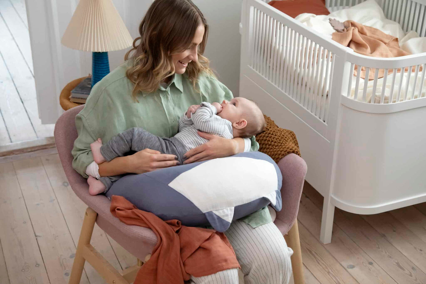 Cuscino per allattamento - 100% cotone biologico