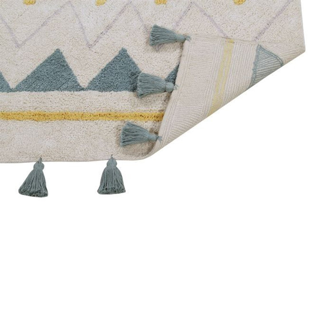 Tappeto Azteca Natural Vintage Blue 140x200