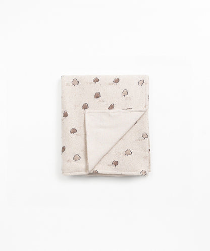 Copertina in maglia stampata