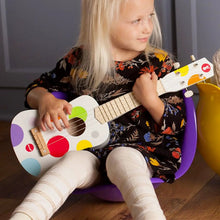 Ukulele in Legno per Bambini Linea Confetti (4 Corde in Nylon)