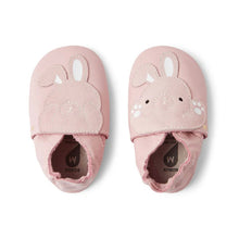 Scarpine Soft Sole Peek a Boo Bunny Ballet Pink