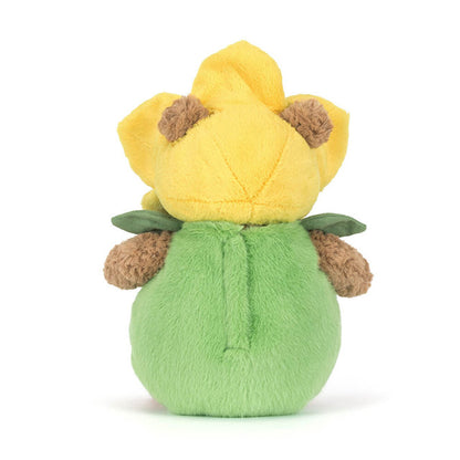 Peluche morbido Orso Bartolomeo Fiore narciso - Bartholomew Bear Daffodil Outfit