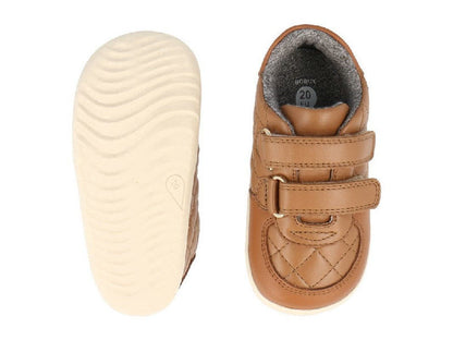 Scarpine Step Up Stich Caramello