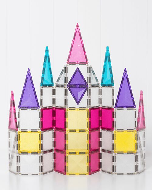 Set Unicorno Glitter - 56 Pezzi - 100% Plastica ABS Atossica