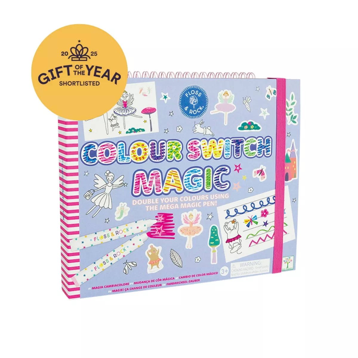 Libro da colorare Switch Magic  - Trasforma 6 colori in 12!