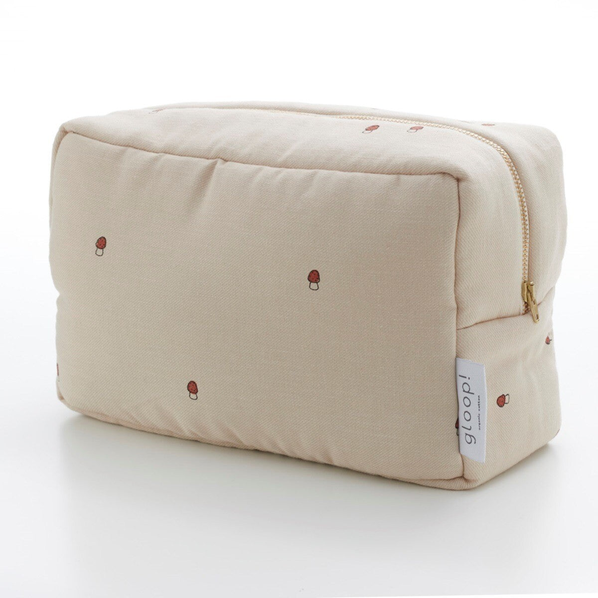 Beauty case impermeabile - 100% Cotone Biologico