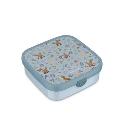 Portapranzo Bento Portatile per Bambini con Ciotole Rimovibili e Forchetta (Senza BPA)