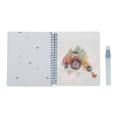 Libro magico da colorare con acqua