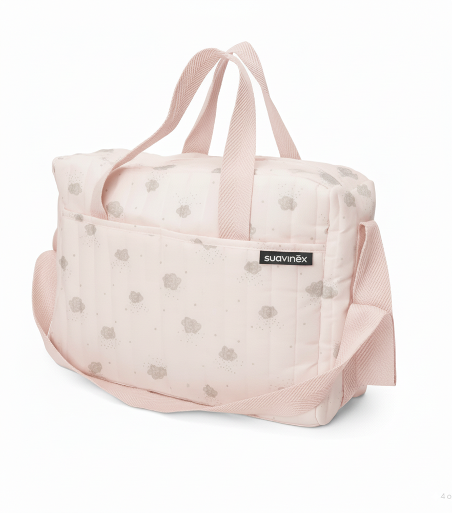 Borsa cosmetica con set cura neonato - con 5 prodotti inclusi