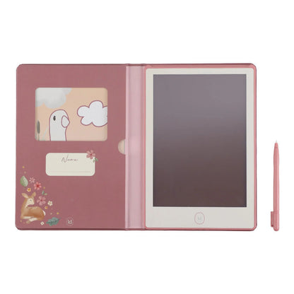 Tavoletta Grafica da Disegno Portatile con Schermo Luminoso e Schede Guida