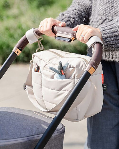 Borsa cambio passeggino trapuntata - 100% poliestere riciclato (da 15 bottiglie PET)